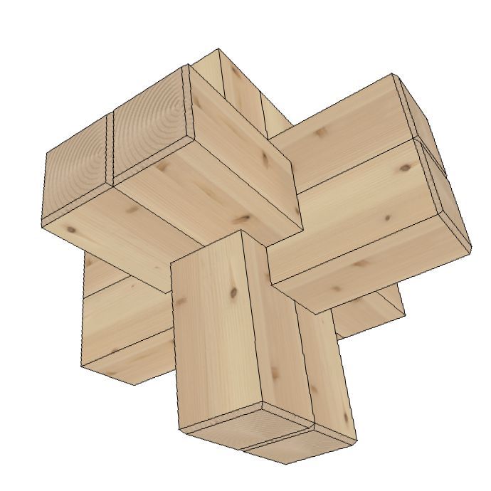 Teufelsknoten - Holzknoten